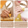 AUEAR, 3 Pack Bamboo Double Head Pointed Stylus Pen Bamboo