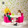 Lundby Dolls House Furniture Dining Room Table Chair Set –