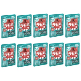 Morinaga Ramune Candy Big Tablet 1.46oz(40g) Set Of 10 Japanese Soda Candy