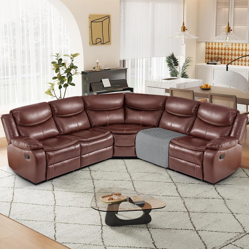 KinCam Waterproof Recliner Sectional Couch Covers, Oversized Reclining Sofa Covers
