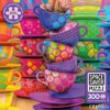 Ceaco – Rainbow Teacups - 300 Piece Jigsaw Space Saver