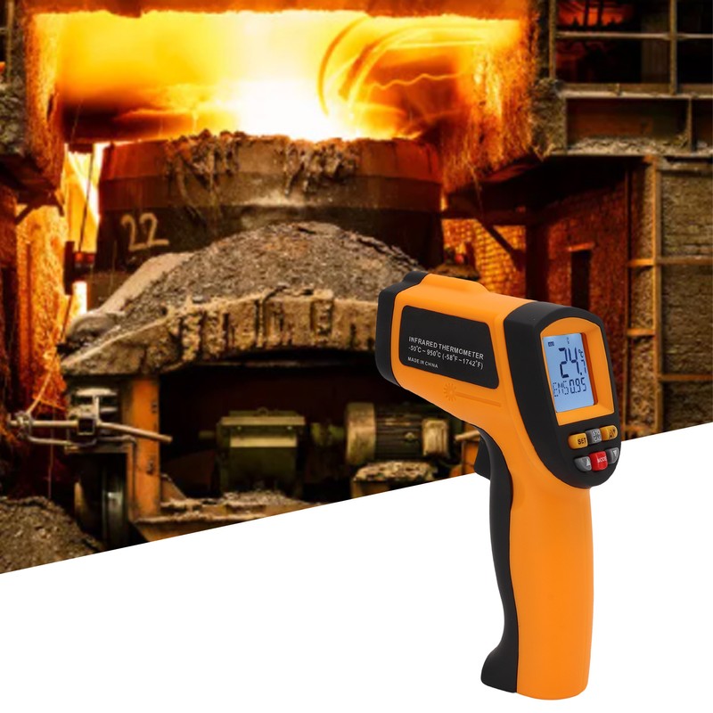 XRCLIF‑900 Infrared Thermometer Handheld Non Contact Temperature Measurement Tool for