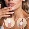 240 Pcs French Tip Nail Stickers Manicure Strips White Self-Adhesive