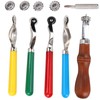 Tracing Wheels, 5Pcs Needle Point Tracing Wheels Sewing Roulette Spacer
