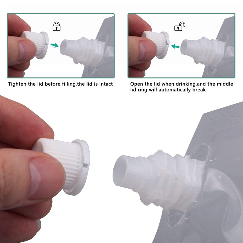 Concealable And Reusable cruise sneak flask Liquor kit，Rum Runners Alcohol