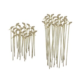 200 Cyan Rosette Skewers, Cocktail Drink Accessories, Wooden Toothpicks, Food Flags, Bamboo Skewers, Cocktail Skewers, Fruit Skewers, Cocktail Sticks