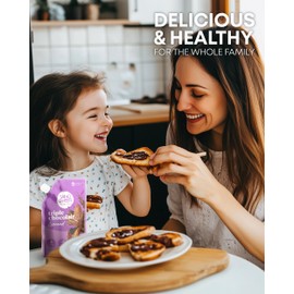 Vegan chocolate spread sugar free triple chocolate low carb dessert healthy snack no added sugar gluten free dairy free avocado oil natural ingredients palm oil free creamy texture sano sweet