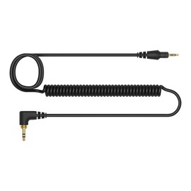 Pioneer DJ HC-CA0603 Short Coiled Cable for HDJ-X5/X7 Headphones, Black