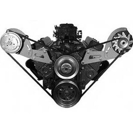 Alternator Mount Replacement Fits Chevy Small Block, Long Water Pump, Driver's Side, Wide Mount [40-234L]