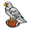 White Eagles On Football Fanavorite Team Iron On Sew On