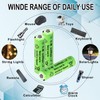 Lombaour 12 Packs 1.2v AAA Size 900mAh NiMH Solar Rechargeable