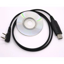 Baofeng USB Programming Cable For WOUXUN KG-UVD1P KG-UV6D KG-819 KG-UV8D CD A72 From USA