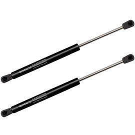 WEDOAUTO Qty2 Lift Support Strut Damper Shock Fits Truck Cap Camper Shell Tool Box Chest Lid SPA Tonneau Cover Compressed Length 6.60 inches Extended Length 10.00 inches 25lbs Force 4057