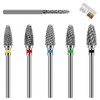 CGBE Nail Drill Bits, 6 Piece Nail Drill Bit with