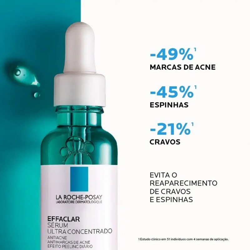 Sérum Facial Effaclar Ultra Concentrado 30ml La Roche-posay Tipo de