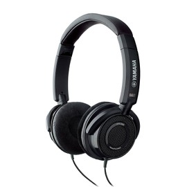 ヤマハ YAMAHA オープンエアー型ヘッドホン ブラック HPH-200 BK 楽器の音色の忠実な再現を目指した自然で緻密な音質 長時間使用でも疲れにくい装着感 延長ケーブルと変換プラグ付属