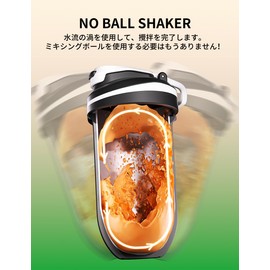 Rohanway (LHHW) Stainless Steel Protein Shaker, Protein Shaker, Cold Retention, Odorless, Make Protein Shakes 16.9 fl oz (500 ml)