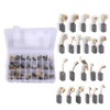 69Pcs Electric Motor Carbon Brush Replacement Set 23 Different Sizes