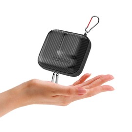 SUPBIG & Fujing Hard Mini Carrying Case for GoPro Hero 12 is a small protective action camera travel portable storage bag for GoPro Hero 13/11/10/9/8/7/6/5/4, Compatible with DJI Osmo Action 3 and