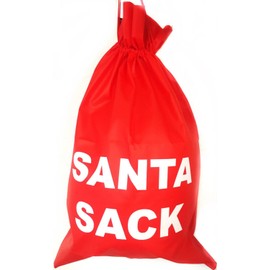Concept4u Christmas Jumbo 'Santa Sack' Giant Christmas Stocking Red Father Xmas Gift Present Bag Festive Party Under Tree Kids