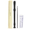 World Rhythm WR-806 Soprano/Descant Recorder - Black