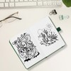 HOMEMARS Notebook A6, pack of 3, notebook A6 blank, 14.4