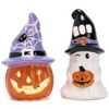 Valery Madelyn 2pcs Ceramic Halloween Decorations