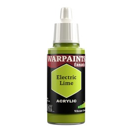 The Army Painter Greens Warpaints Fanatic 18ml Acrylic Paints (Electric Lime)