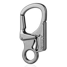 Carabiner, Double Anti-Error Locking, 7.5 cm Alloy Small Carabiner Hook for Outdoor Climbing, Key Pendant Carabiner