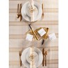 DII CAMZ10900 Table Cloth, 60" x 84", Cream Plaid