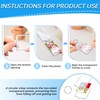9 Pcs Photo Keychain (1.3 x 2inch) Mini Picture Frame