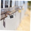 SHINEOFI Combination Lock Convenient Padlock for Mailboxes Cabinets Durable Construction