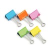 RAPESCO FBC19COL 19 mm Foldback Clips, Assorted Colours, Pack of