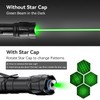 MIPREZT [4 Packs] Rechargeable Green Light Flashlight Long Distance Range