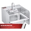 DuraSteel Stainless Steel Sink Splash Guard - 17" x 12"