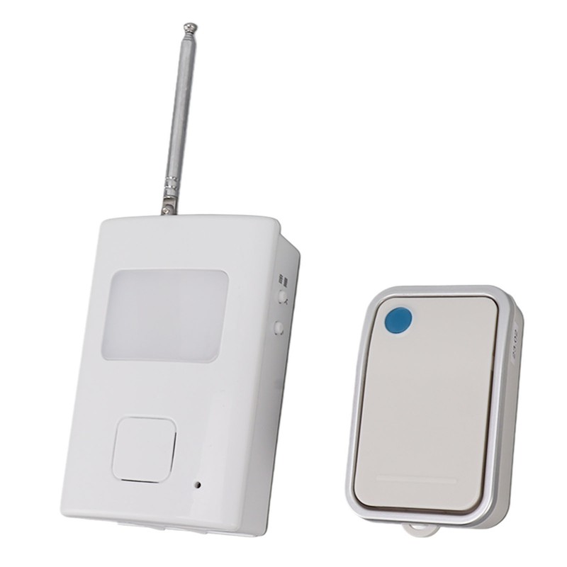 Wireless Doorbell with 1 Transmitter and 1 Receiver Flash LED
