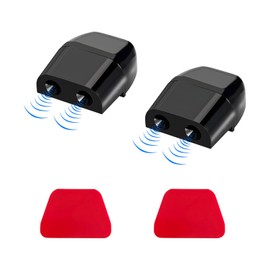 Gasedin 2 PCS Deer Whistles, Auto Save Deer Whistles Avoids Collisions, Deer Whistle for Vehicles with Rubber Pads Suitable for Cars, Trucks, Motorcycles, Universal Car Accessories