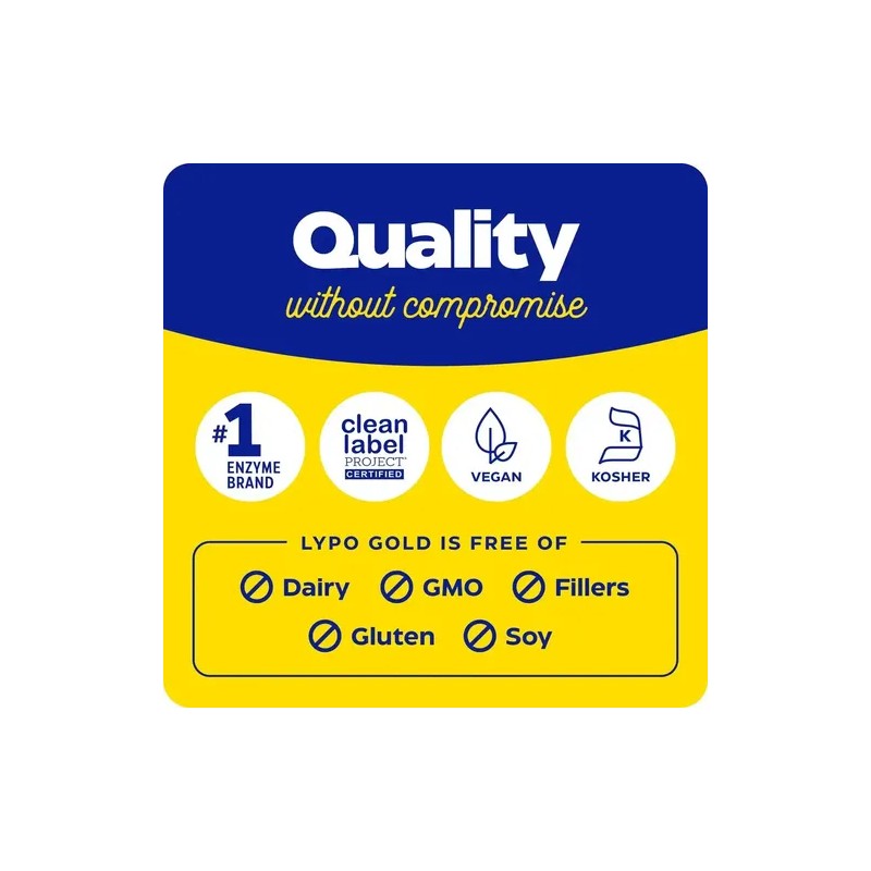 Enzymedica Lypo Gold: Suplemento de Enzimas Para Digestión de Grasas,