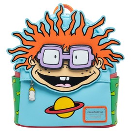 Loungefly Nickelodeon Rugrats Chuckie Cosplay Women's Backpack With Removable Glasses