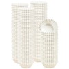 qiqee Mini 500 Count Cupcake Liners White Muffin Liners Food