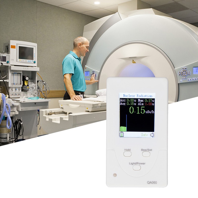 Handheld Nuclear Radiation Detector USB Charging Portable Radiation Dose Counter