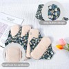 AIO Compresas menstruales de tela reutilizables y lavables, 8 compresas