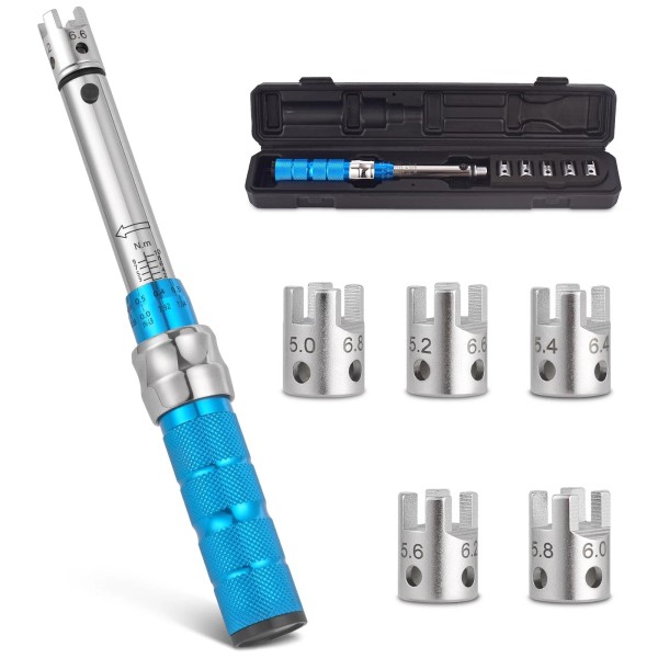 Cotouxker Spoke Torque Wrench, 2-10NM Torque Wrench Set for Motorcycle