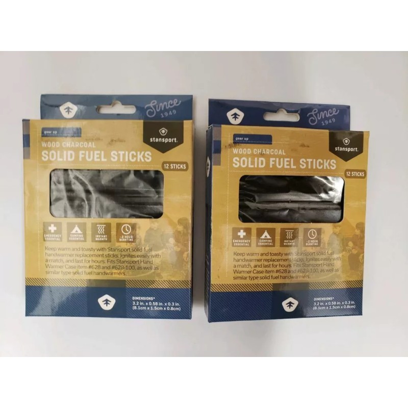 stansports 2- Stansport Solid Fuel Refill ticks Hand / Body