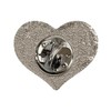Blue Heart (Pin), Metal