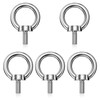 Mesybveo Pack of 5 M8 Eye Bolt, 304 Stainless Steel