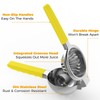 RCMo Lemon Squeezer Stainless Steel - Premium Quality, Heavy Duty