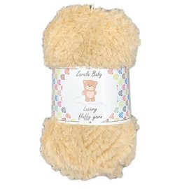 Zarela Baby Luxury Fluffy Yarn Wool 50g (08 Beige)