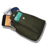 Kawadomi Seisakusho WK-11KH Multi-functional Work Pouch, 2-Way Attachment Belt Loop,