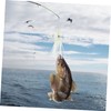 Mipcase 4pcs Luminous Octopus Fishing Hooks Night Light Squid Bait